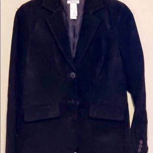 NWT LIZ&CO SUEDE BLAZER
